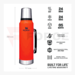 Джобна Манерка Stanley The Easy Fill 0.23л Blaze Orange » Force.BG