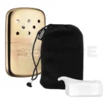 Джобна печка Zippo Gold с бензин 12 часа топлина » Force.BG