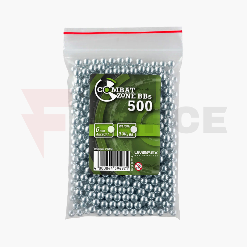 Алуминиеви топчета Walther Combat Zone 6мм 0.30гр 500 бр » Force.BG