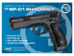 Еърсофт пистолет ASG CZ SP-01 SHADOW Spring » Force.BG