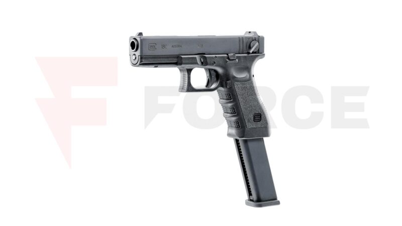 Газов еърсофт пистолет GLOCK 18X 6мм BB Blowback » Force.BG
