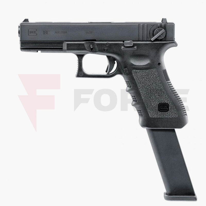 Газов еърсофт пистолет GLOCK 18X 6мм BB Blowback » Force.BG