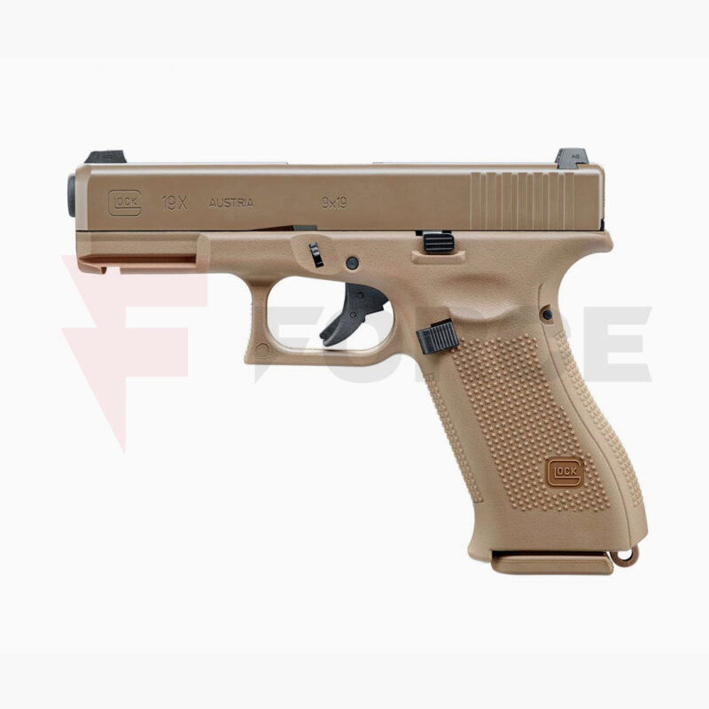 Еърсофт пистолет GLOCK 19X Gas 6мм Coyote » Force.BG
