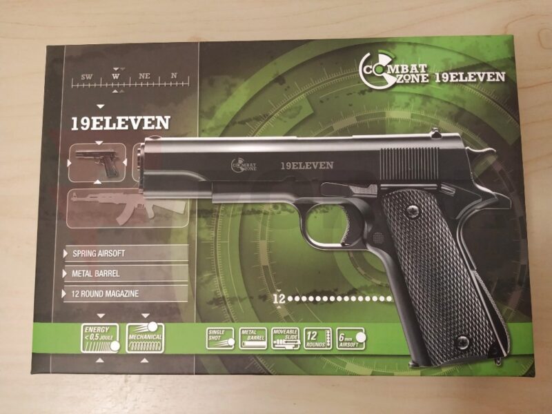 Еърсофт пистолет пружинен Umarex Combat Zone 19Eleven 6mm » Force.BG