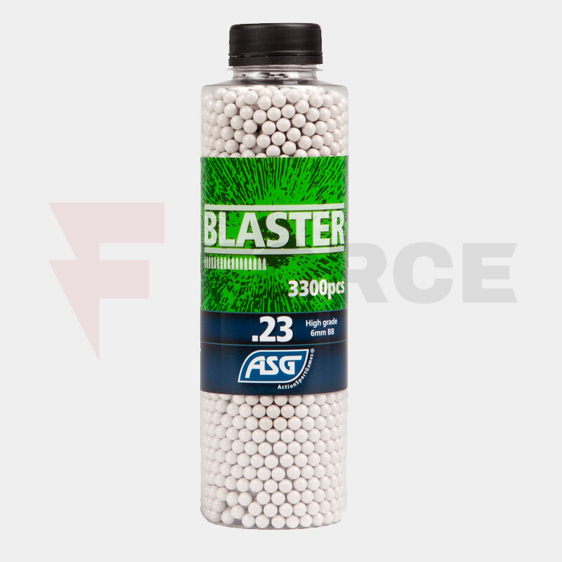 Еърсофт Топчета ASG Blaster 0.23 гр. 3300 бр. бели 6мм » Force.BG