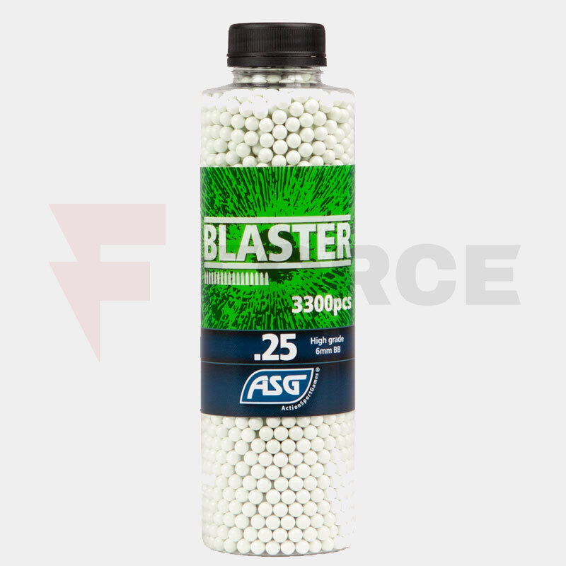Еърсофт Топчета ASG Blaster 0.25 гр. 3300 бр. бели 6мм » Force.BG