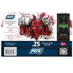 Еърсофт Топчета ASG Devil 0.25гр 3300 бр. бели 6мм » Force.BG