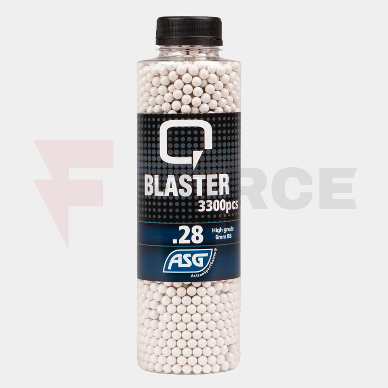 Еърсофт Топчета ASG Q Blaster 0.28 гр. 3300 бр. бели 6мм » Force.BG