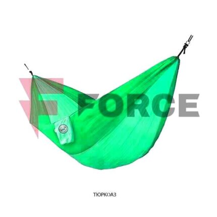 Туристически хамак Sloth единичен парашутна коприна уасаби 140x270 см » Force.BG
