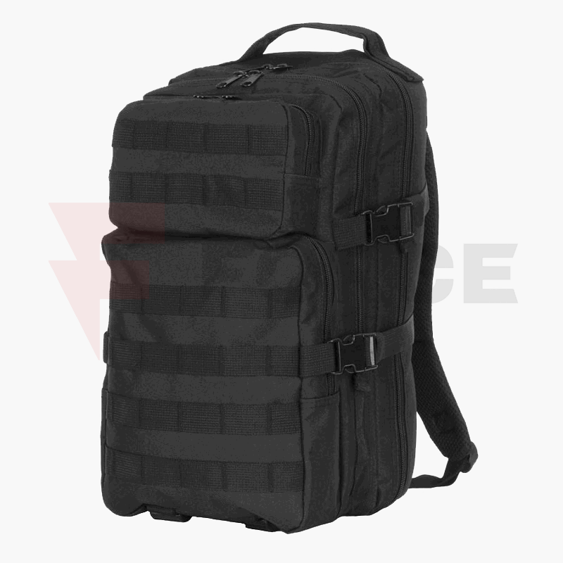 Тактическа раница 25л 101 INC US Assault Black MOLLE » Force.BG