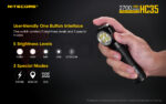 Фенер-челник Nitecore HC35 2700lm 134 метра » Force.BG