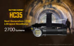 Фенер-челник Nitecore HC35 2700lm 134 метра » Force.BG