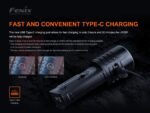 Мощен фенер Fenix LR35R 10000 лумена с USB зареждане » Force.BG