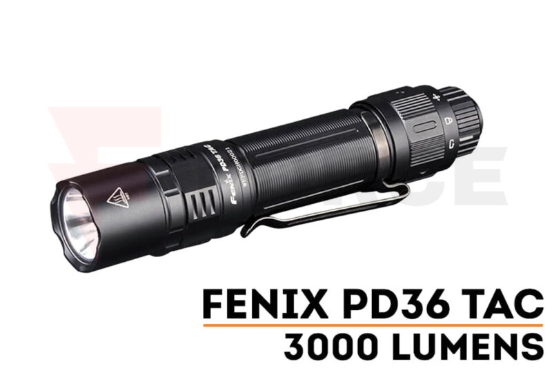Фенер Fenix PD36 TAC TACTICAL 3000 Лумена » Force.BG