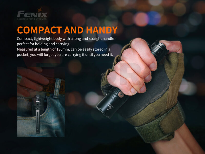 Тактически фенер Fenix PD36R 1600lm 283m USB Type-C » Force.BG
