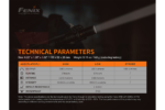 Фенер с бял лазер Fenix TK30 White Laser 1200м » Force.BG