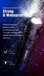 Тактически фенер Nextorch P81 3000lm 21700 алуминий » Force.BG