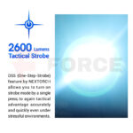 Тактически фенер Nextorch P81 3000lm 21700 алуминий » Force.BG