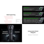 Мощен тактически фенер Nextorch Saint Torch 30C 15000 лумена » Force.BG