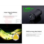 Мощен тактически фенер Nextorch Saint Torch 30C 15000 лумена » Force.BG