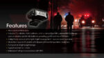 Фенер с щипка Nitecore CL10 45lm бял/червен/син » Force.BG
