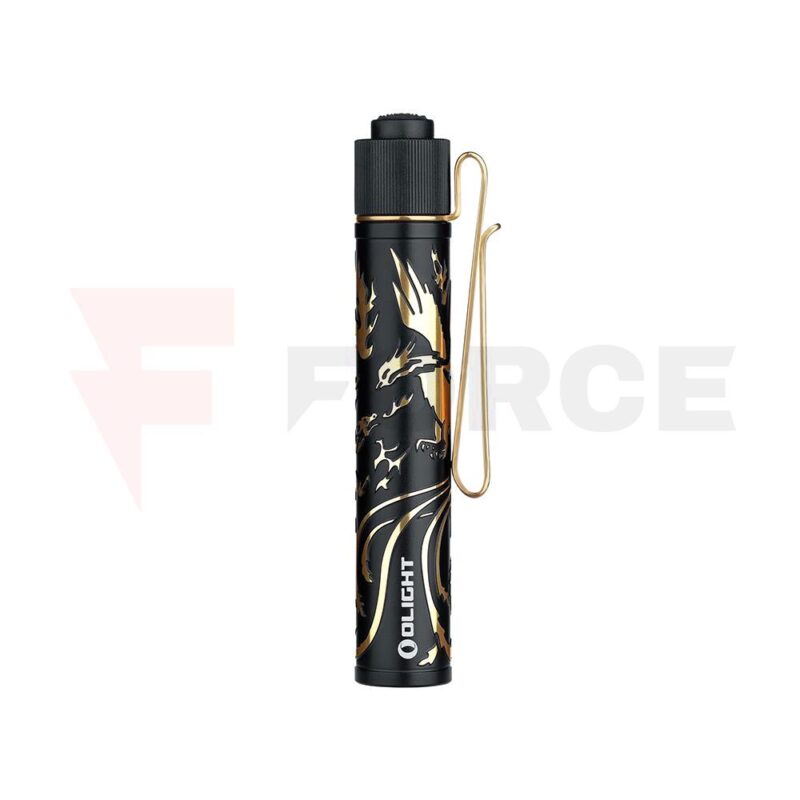 Фенер Olight i3T 2 EOS 200 Лумена Dream Dragon & Phoenix Golden Black Лимитирана серия » Force.BG