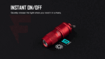 Миниатюрен фенер Olight Imini 10 Lm черен с ключодържател » Force.BG