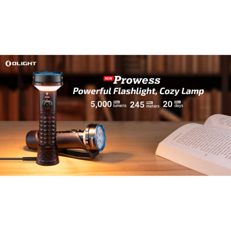 Фенер Olight Prowess 5000lm Оранжев » Force.BG
