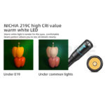 Фенер Wuben E19 High CRI Flashlight & Penlight 200 Лумена Black » Force.BG