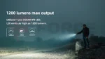 Фенер Wuben L50 EDC 1200 Лумена » Force.BG