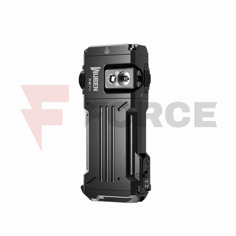 Тактически фенер Wuben X2 Pro 1500 лумена UV черен » Force.BG