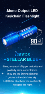 Фенерче Olight i3E EOS 90 Лумена Stallar Blue » Force.BG