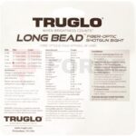 Фиброоптична мушка Truglo Long-Bead червена 2.6mm » Force.BG