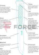 Фиксиран нож Full Tang Mora Garberg 14C28N 109мм » Force.BG