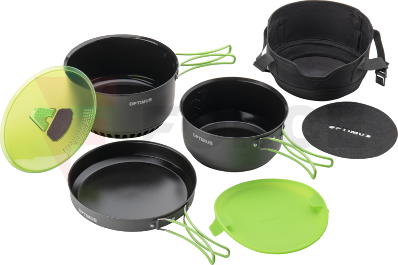 Готварски комплект Optimus Terra Camp 4 Pot Set » Force.BG