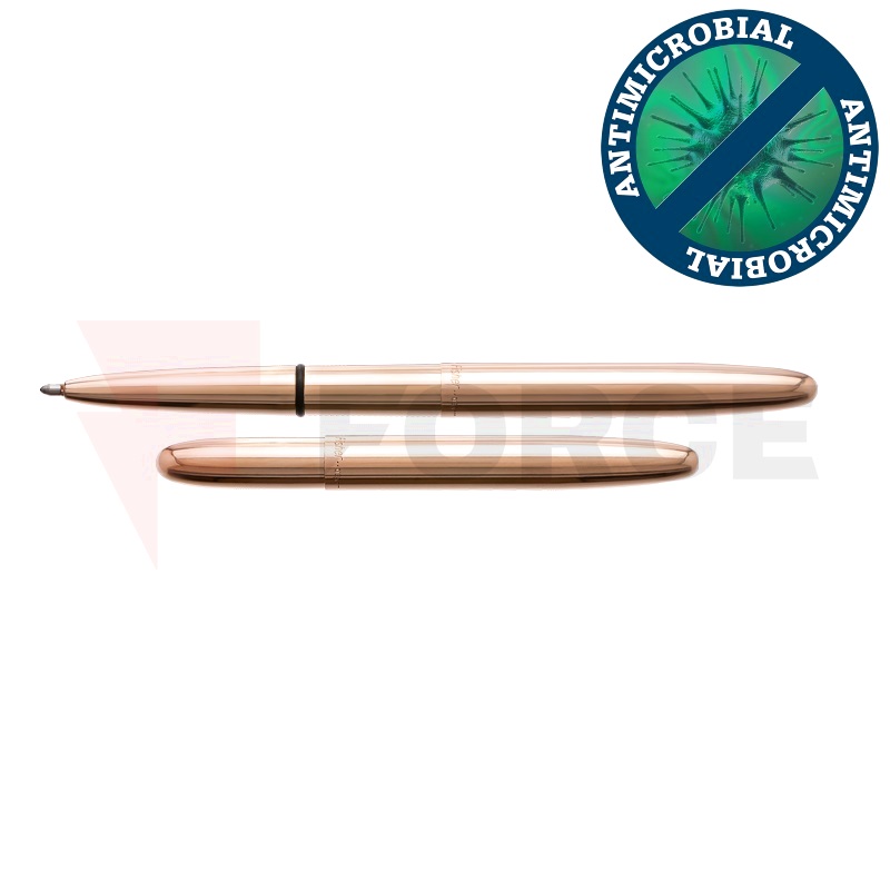 Химикалка Fisher Space Pen Antimicrobial Raw Brass Bullet Space Pen » Force.BG