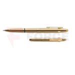 Химикалка Fisher Space Pen Lacquered Brass Bullet Gold Clip » Force.BG