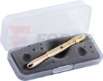 Химикалка Fisher Space Pen Lacquered Brass Bullet Gold Clip » Force.BG