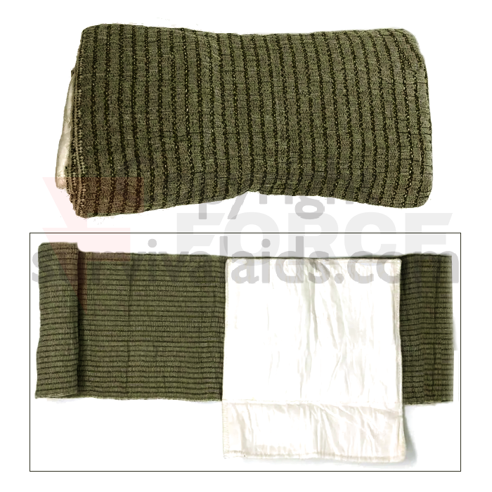 Израелска превръзка за рани при травми BCB Large First Field Dressing FFD » Force.BG