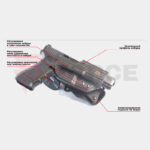 Кайдекс кобур за пистолет ATA GEAR ALPHA SPORT ver.2 за GLOCK 17/ 22/47 » Force.BG