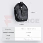 Калъф за белезници NexTorch V12 - найлон 109x136 мм » Force.BG