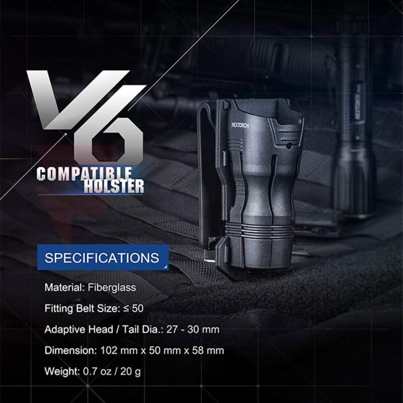 Калъф за фенер Nextorch V6 с въртящ корпус 360° » Force.BG