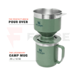 Къмпинг кафеварка Stanley Classic Perfect-Brew Pour Over Hammertone Green » Force.BG