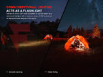 Къмпинг лампа Fenix CL22R Polar Night Black 500 лумена » Force.BG