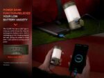 Къмпинг лампа Fenix CL26R PRO 650 Лумена RECHARGEABLE CAMPING LANTERN White Marble » Force.BG