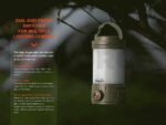Къмпинг лампа Fenix CL26R PRO 650 Лумена RECHARGEABLE CAMPING LANTERN White Marble » Force.BG