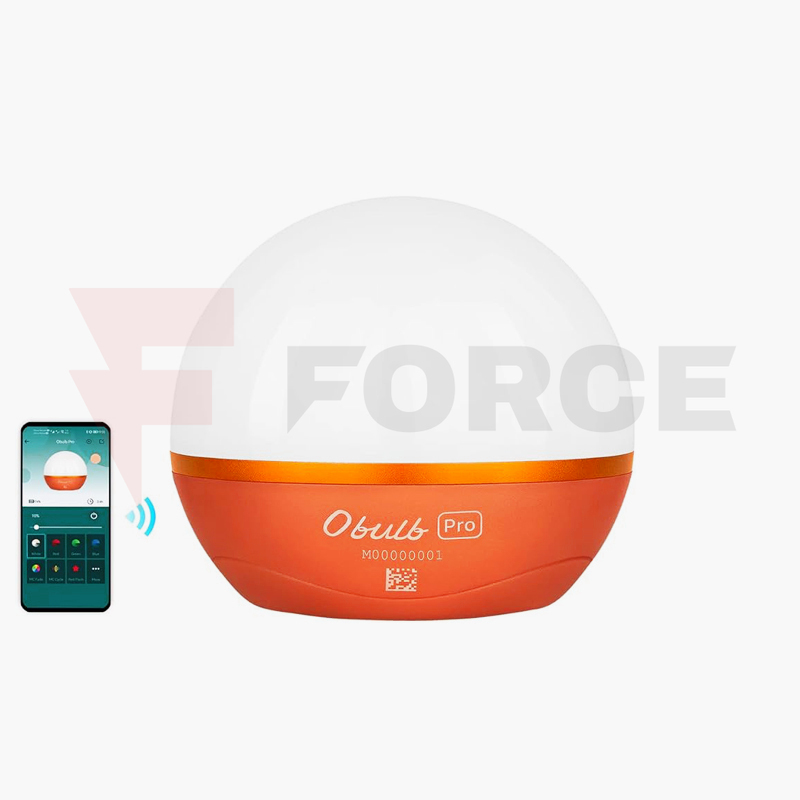 Къмпинг лампа Olight Obulb Pro 240lm Multicolor Orange » Force.BG