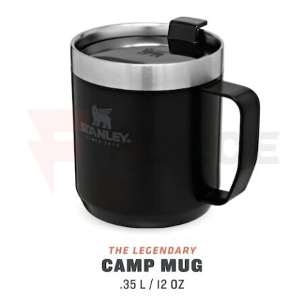 Къмпинг термо чаша Stanley The Legendary 0.35л Matte Black » Force.BG