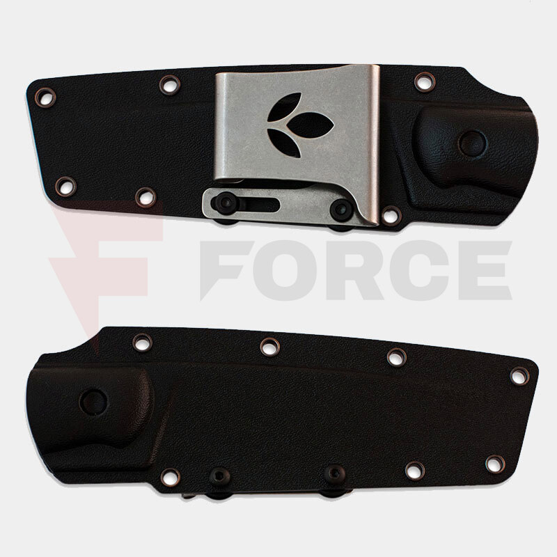 Кания за нож Manly CRAFTER KYDEX черна 1.5 мм » Force.BG
