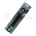 Карабинер двоен с паракорд 101 INC JF026 черен » Force.BG